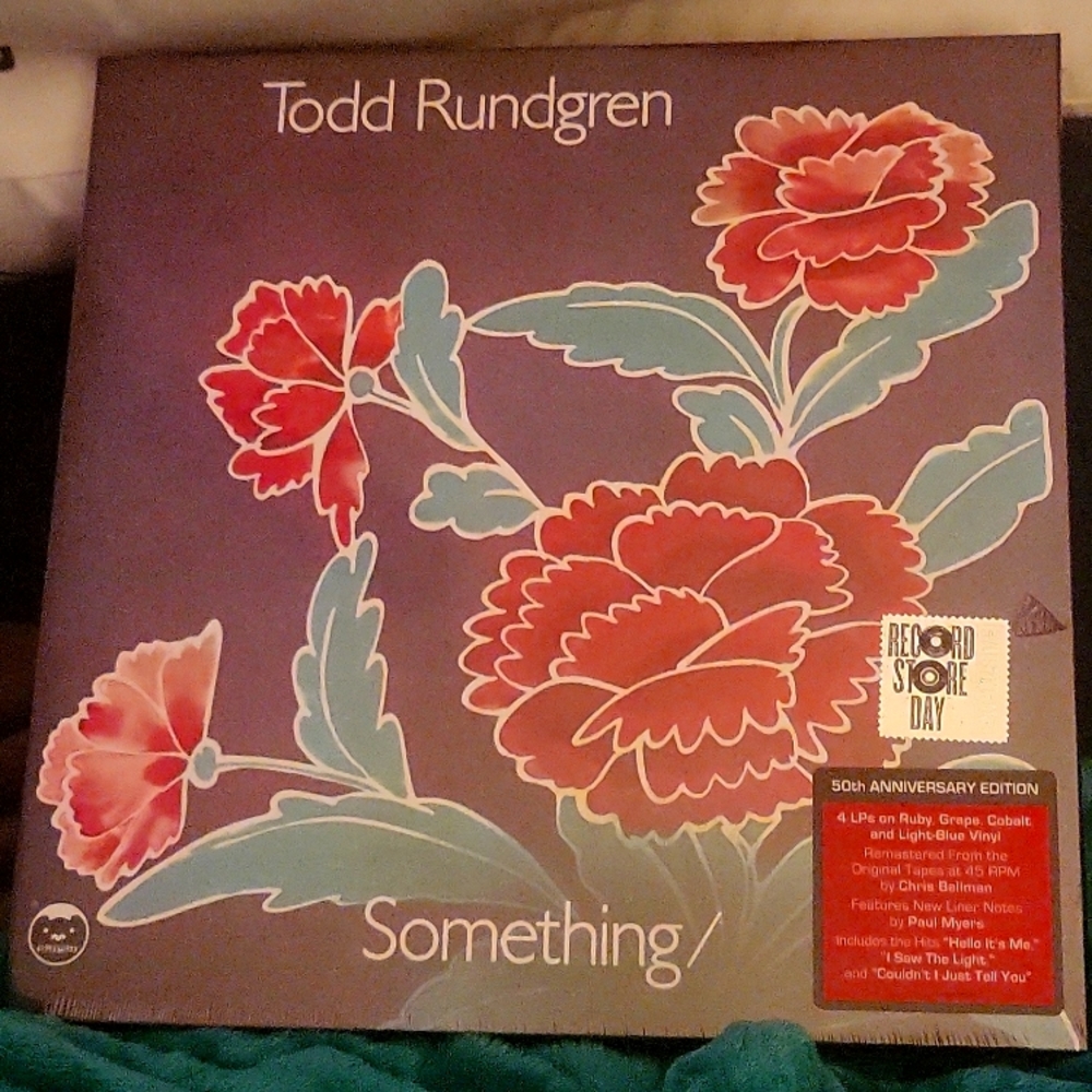 2022 REMASTERED TODD RUNDGREN BOX SET/CLASSIC  "SOMETHING/ANYTHING BRAND NEW!